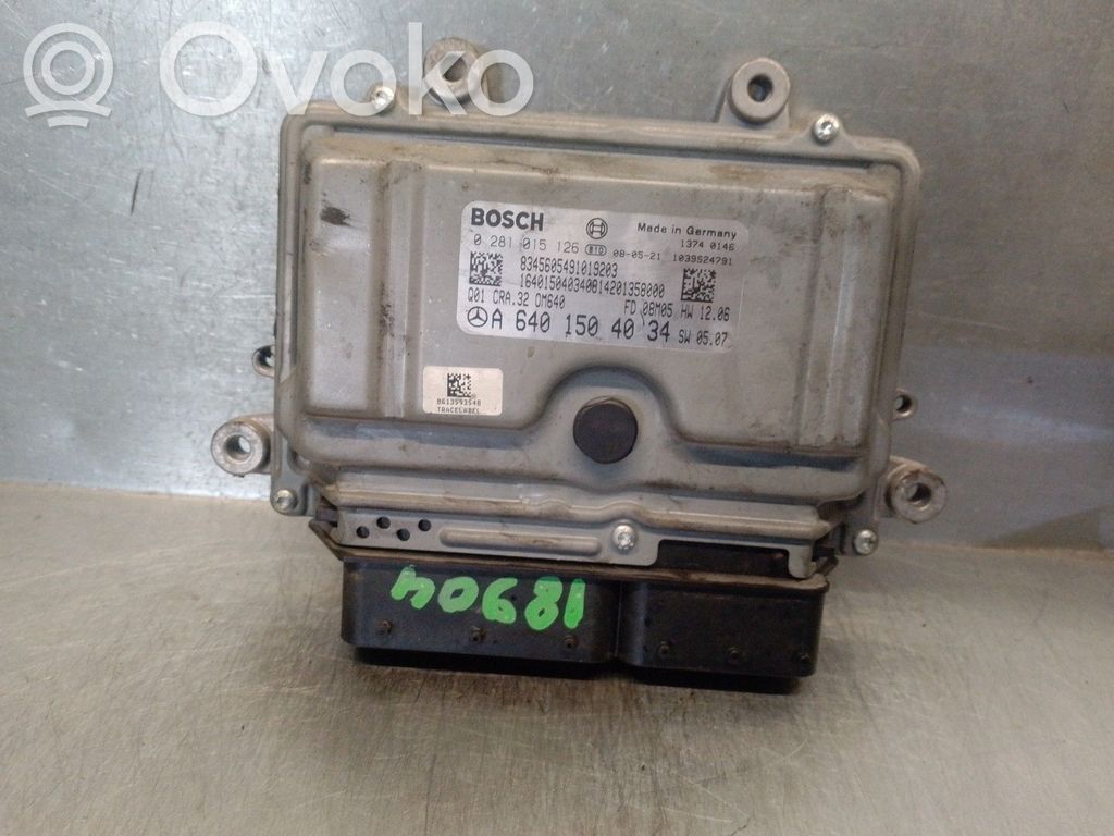 Mercedes-Benz B W245 Unitate/modul de control motor 