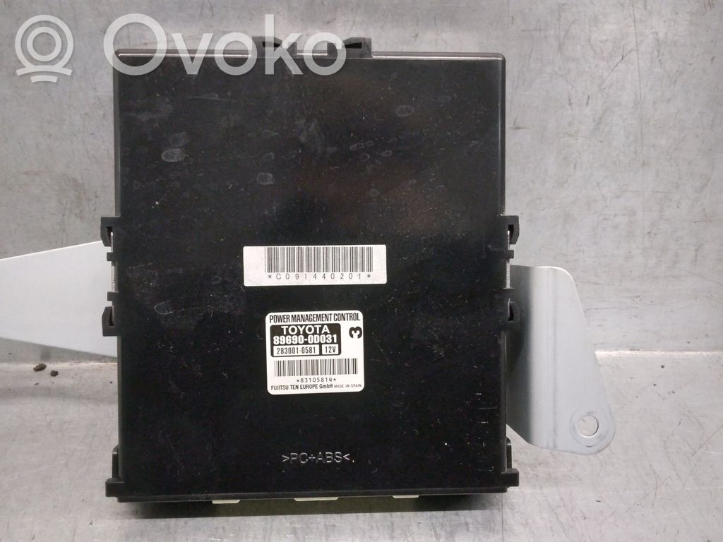 Toyota Yaris Autres unités de commande / modules 