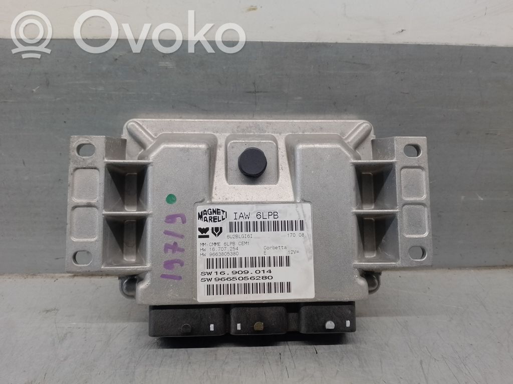 Citroen C4 Grand Picasso Variklio valdymo blokas 