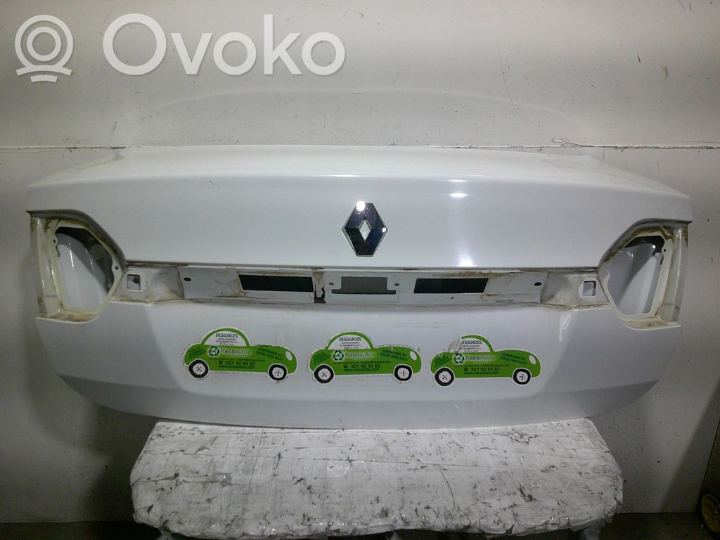 Renault Fluence Puerta del maletero/compartimento de carga 