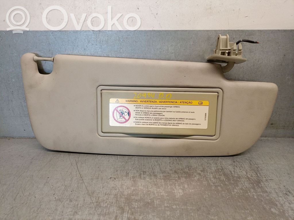 Saab 9-3 Ver2 Sun visor 
