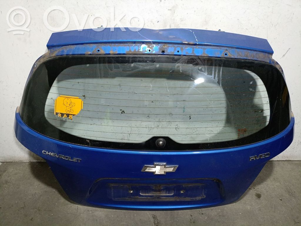 Chevrolet Aveo Tailgate/trunk/boot lid 