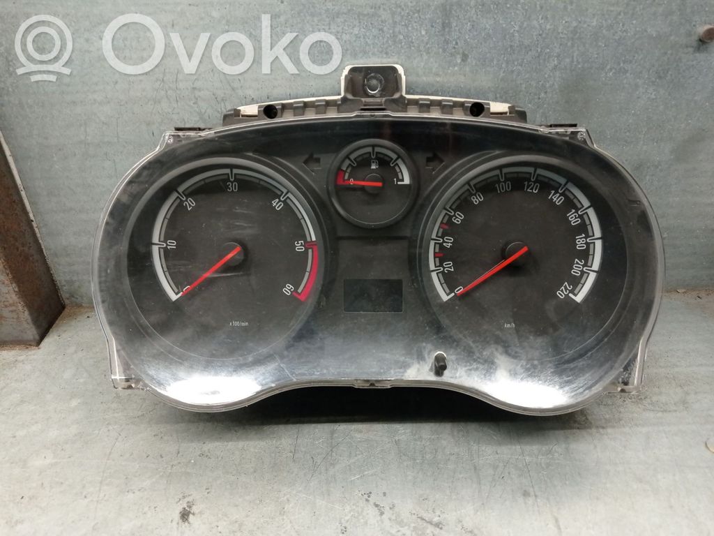 Opel Corsa D Спидометр (приборный щиток) 