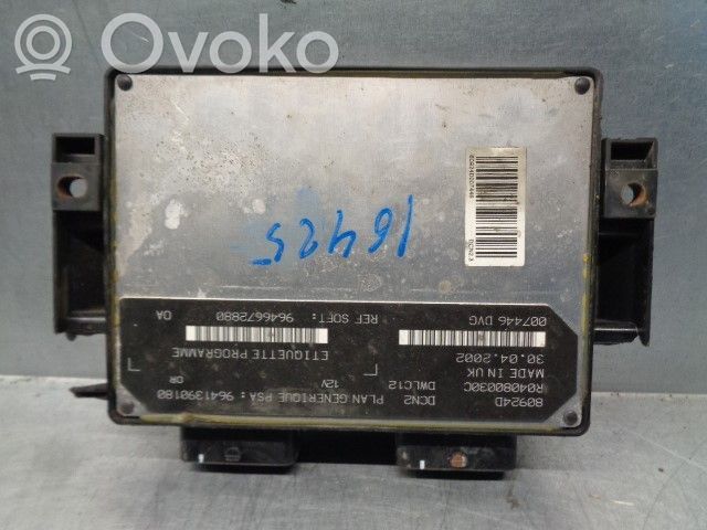 Peugeot 206 Engine control unit/module 