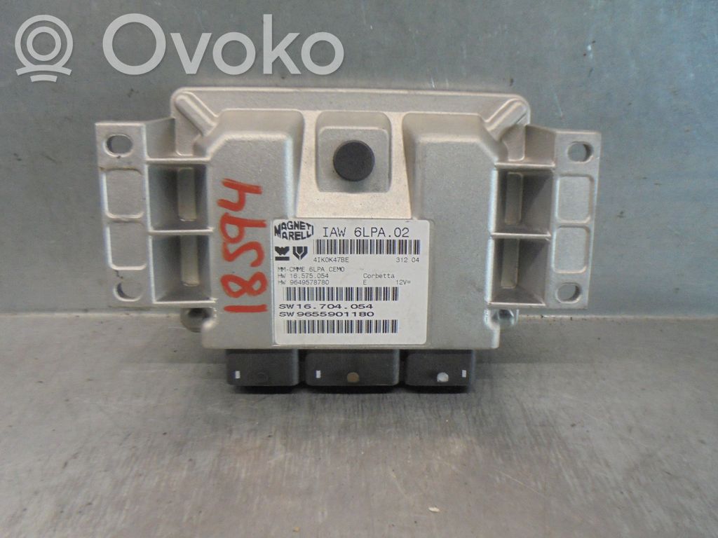 Peugeot 307 Sterownik / Moduł ECU 