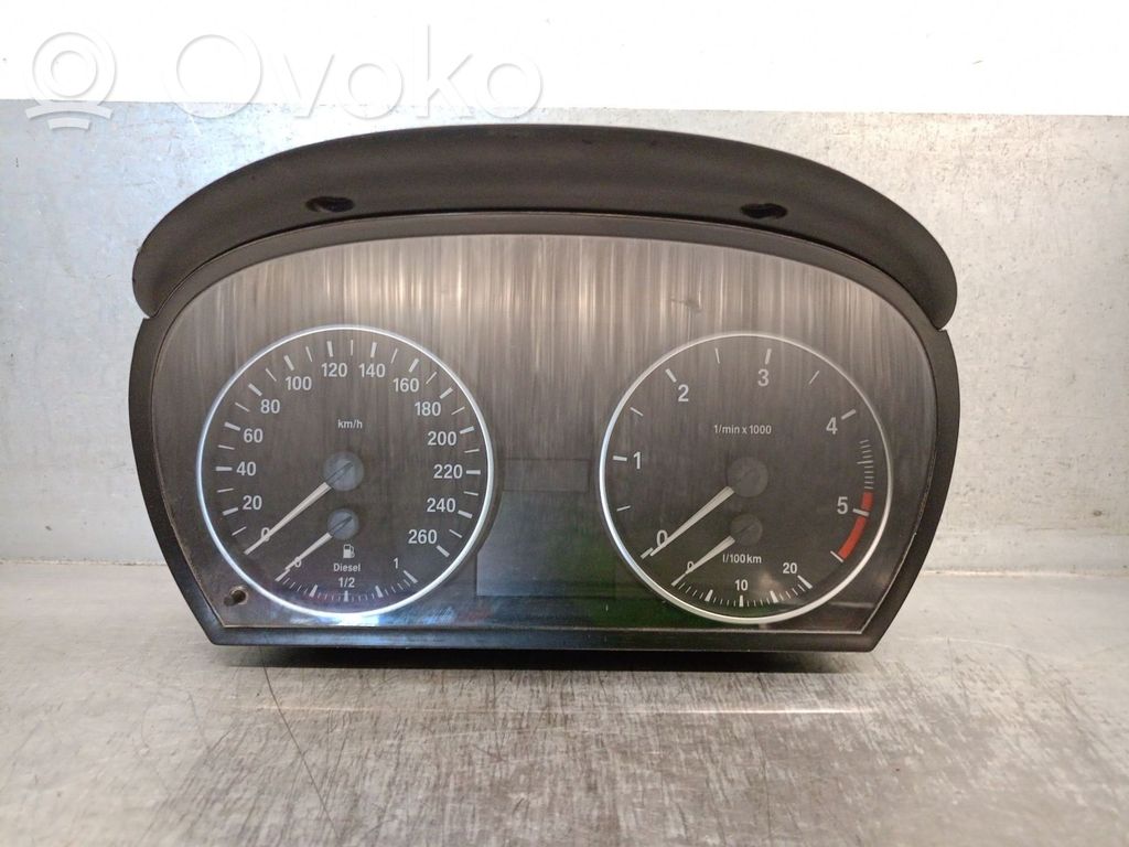 BMW 3 E90 E91 Geschwindigkeitsmesser Cockpit 