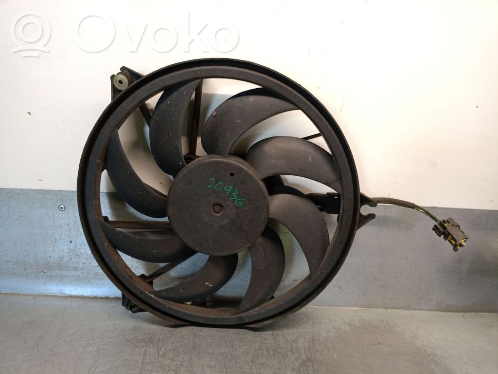Elektryczny wentylator chłodnicy   9637193980,125480,520057GATE