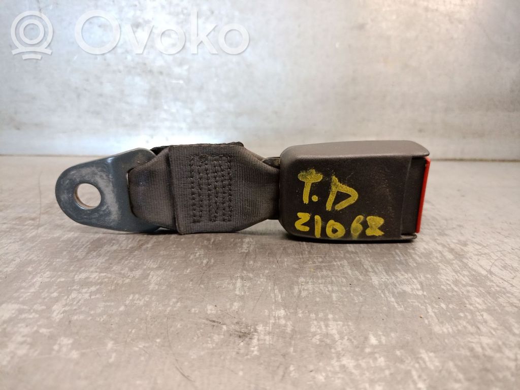 Citroen Berlingo Hebilla del cinturón de seguridad trasero 