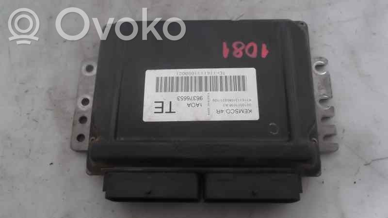 Engine control unit/module   96376653,S010011038A3,KEMSCO