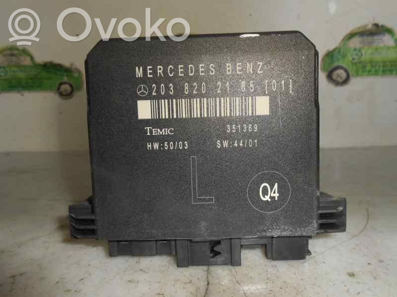 Mercedes-Benz C W203 Unidad de control de puerta 