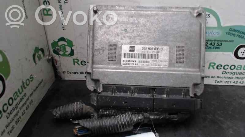 Unitate/modul de control motor   03E906033D,5WP4012104,SIEMENS