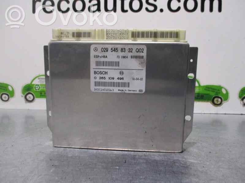Mercedes-Benz A W168 Unitate/modul control ABS 
