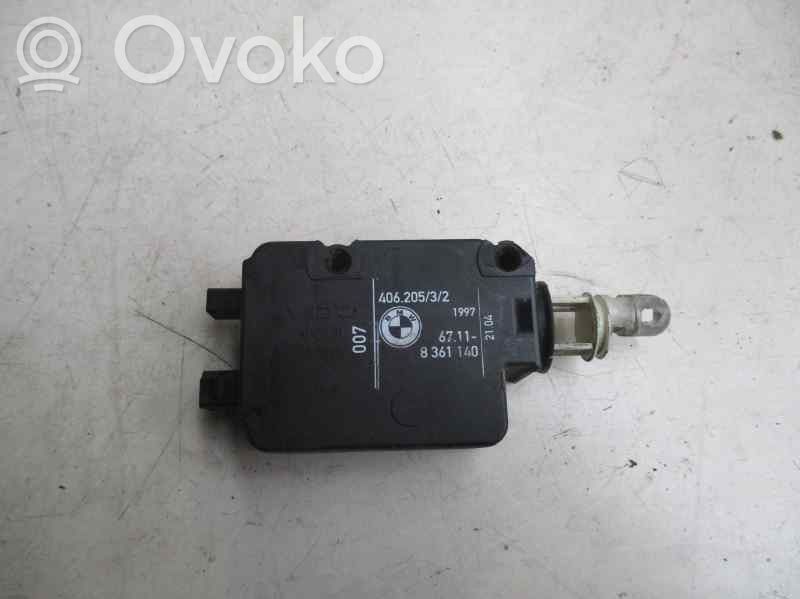 Tailgate boot lock/latch motor