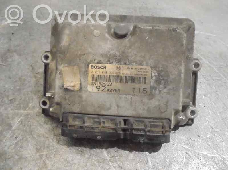 Centralina/modulo del motore   55182953,0281010337,BOSCH