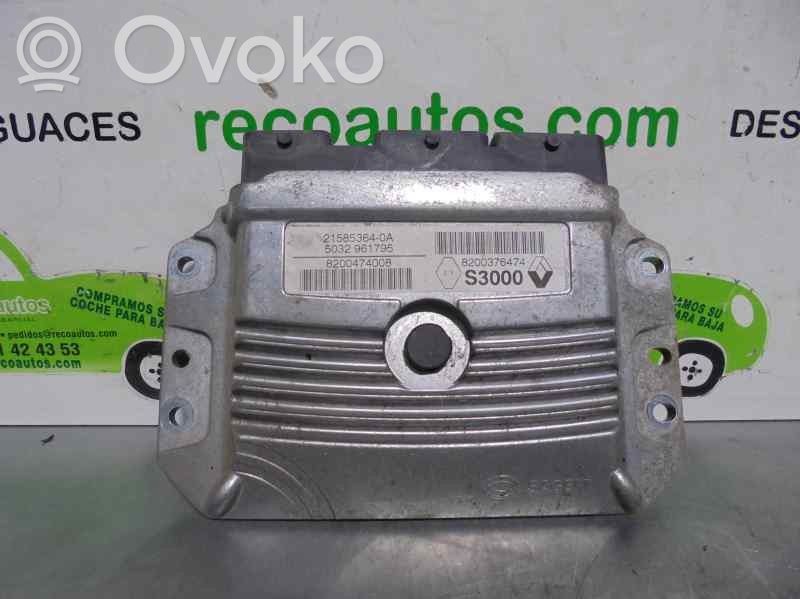 Renault Modus Unitate/modul de control motor 