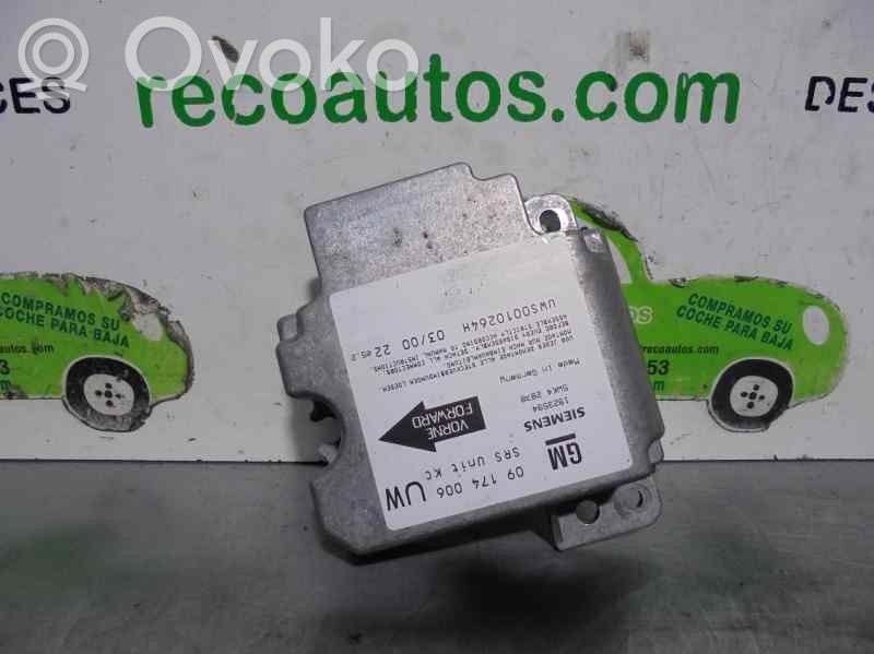 Opel Astra G Turvatyynyn ohjainlaite/moduuli 