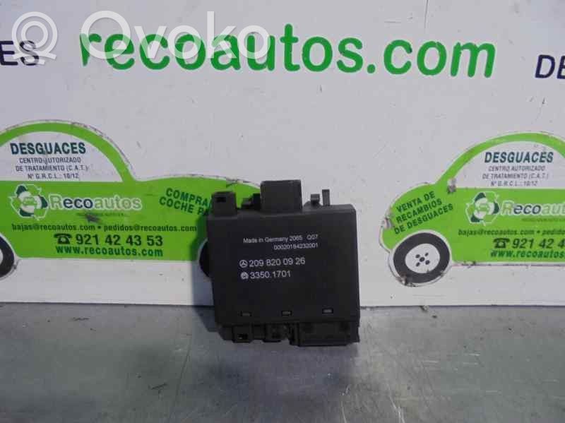 Mercedes-Benz CLK A209 C209 Module confort