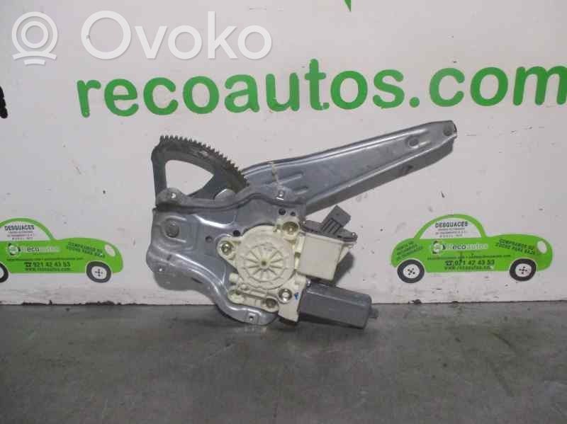 Toyota Avensis T250 Meccanismo di sollevamento del finestrino posteriore senza motorino