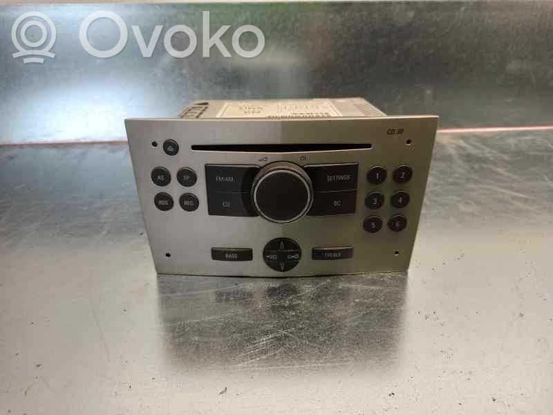 Opel Astra G Moduł / Sterownik dziku audio HiFi 