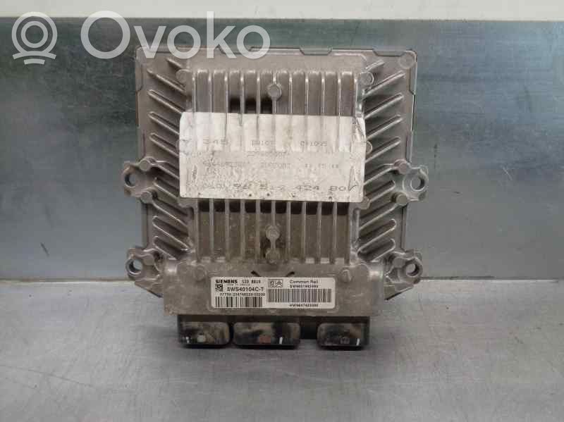 Engine control unit/module   9651942480,5WS40104CT,SIEMENS