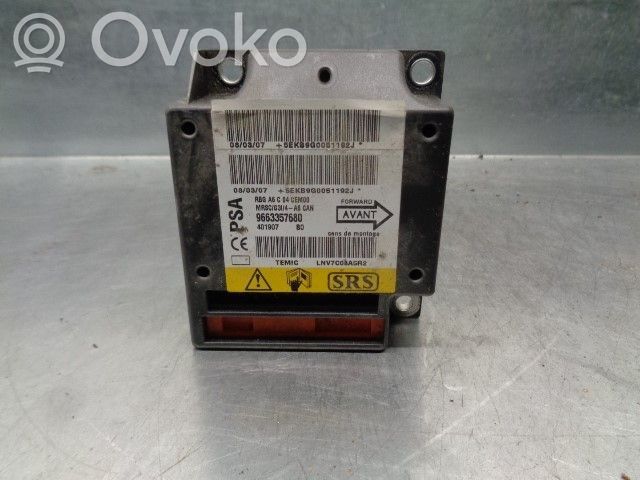 Citroen C2 Airbag control unit/module 