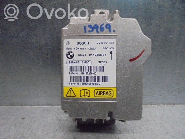 Airbag control unit/module   65779110258,0285001532,BOSCH
