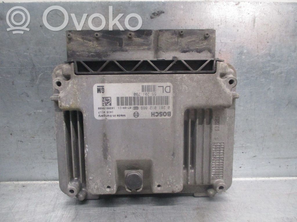 Opel Vectra C Unitate/modul de control motor 
