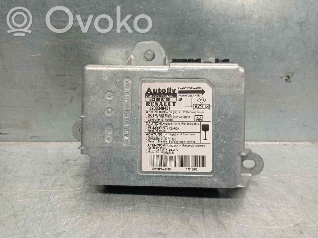 Renault Scenic I Unitate/modul de comandă airbaguri 