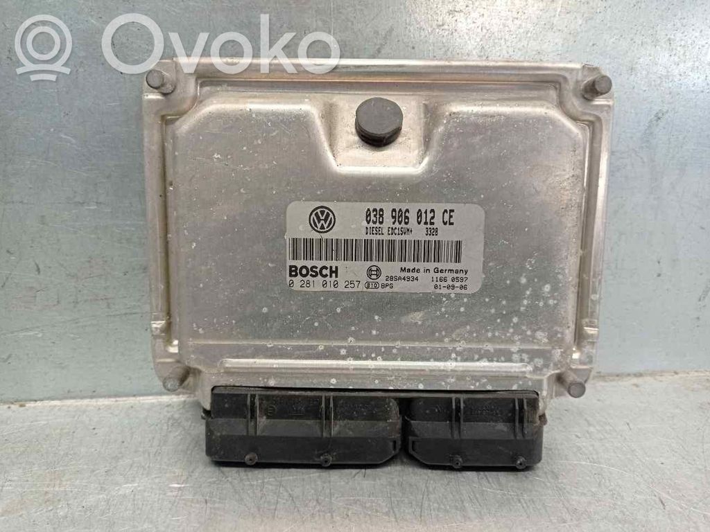 Skoda Fabia Mk1 (6Y) Engine control unit/module 
