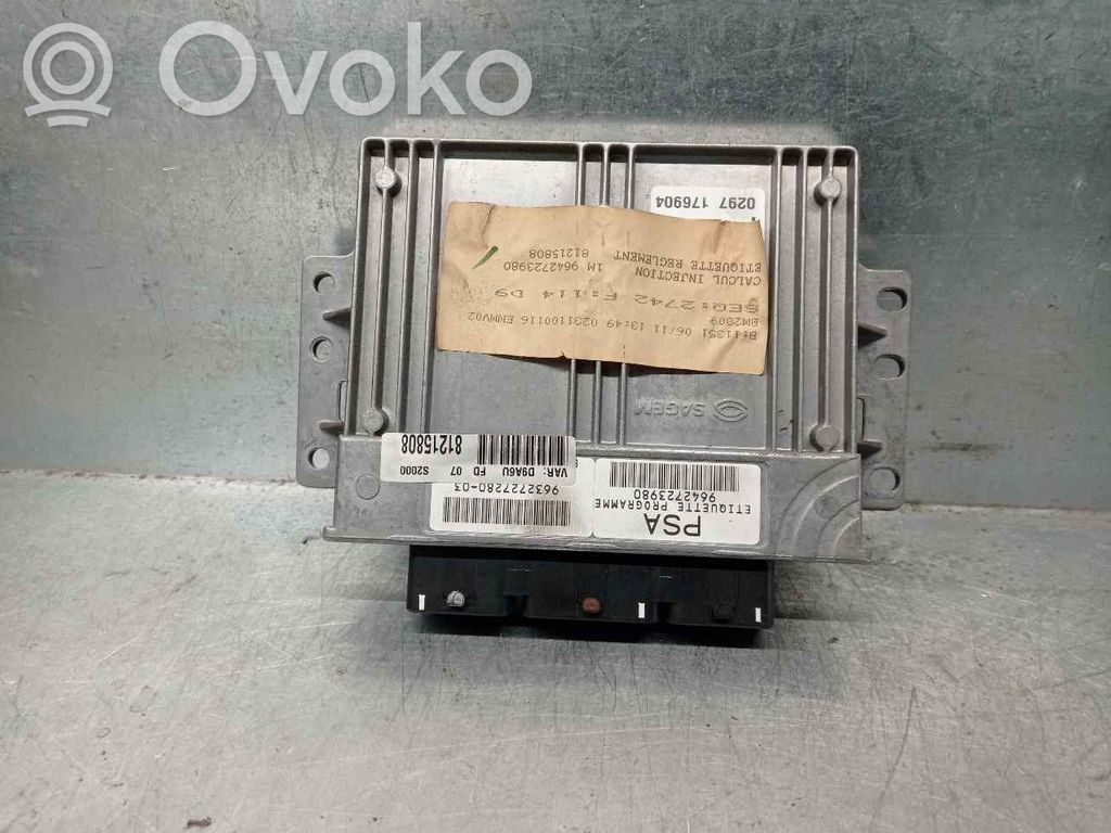 Peugeot 406 Calculateur moteur ECU 
