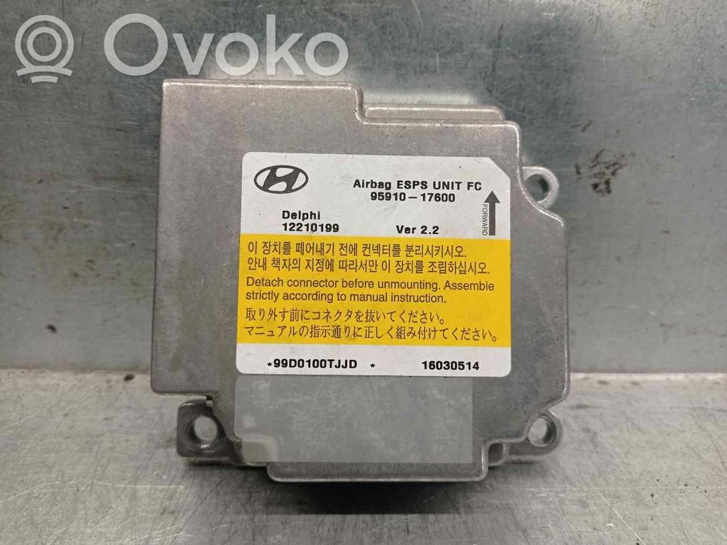 Hyundai Matrix Airbag control unit/module 