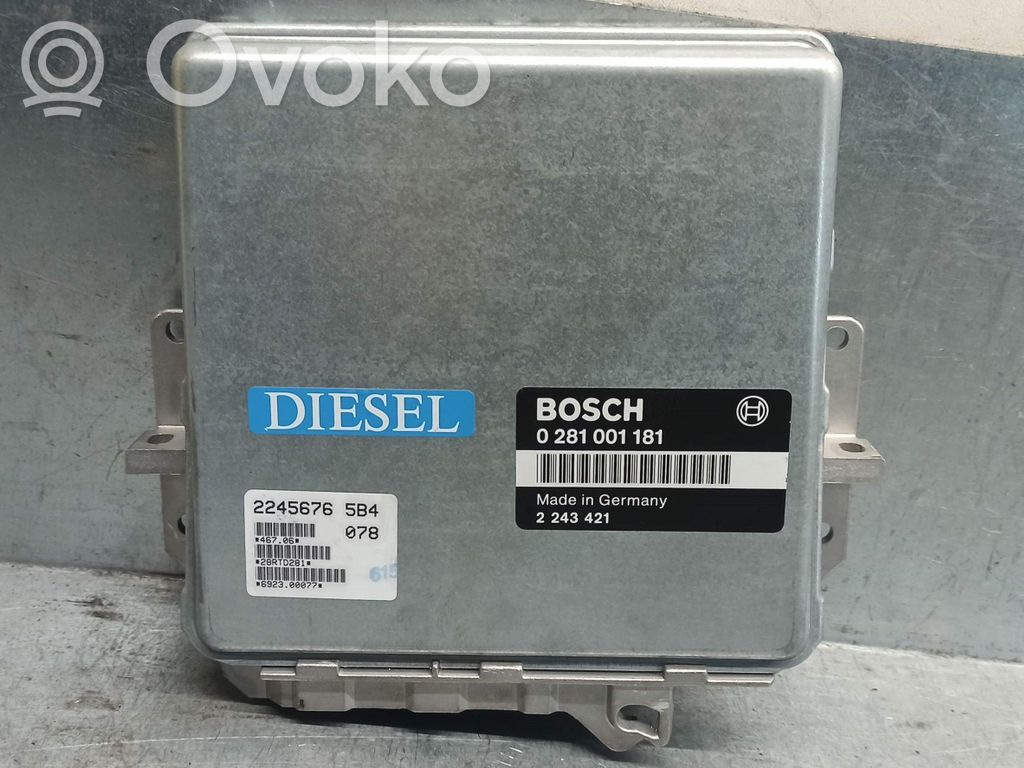 Engine control unit/module   2243421,0281001181,BOSCH