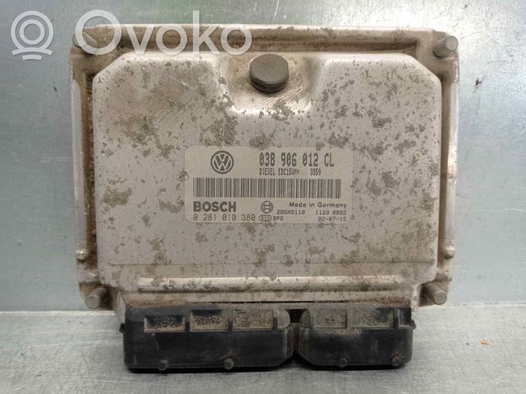 Skoda Octavia Mk1 (1U) Engine control unit/module 