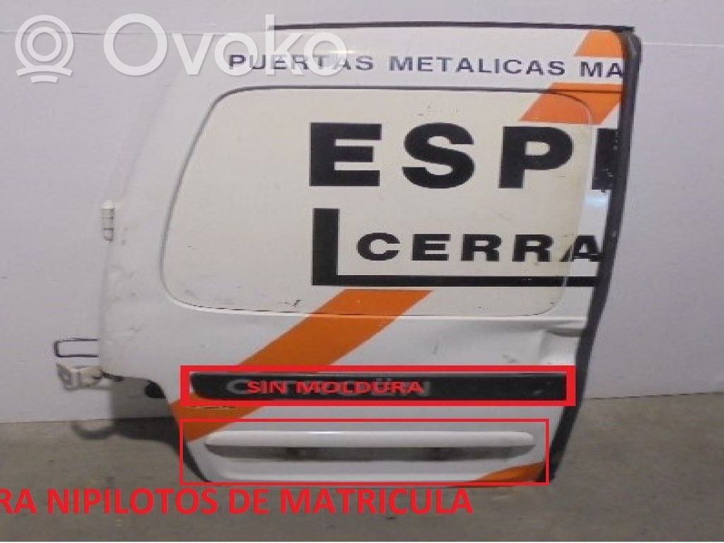 Citroen Berlingo Aizmugurējās durvis 
