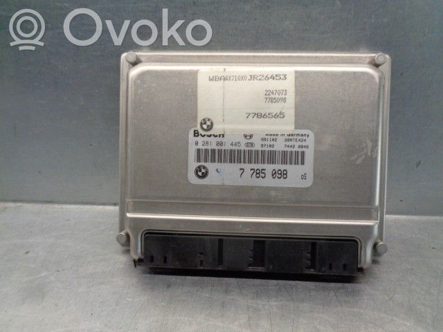 Engine control unit/module   7785098,0281001445,BOSCH