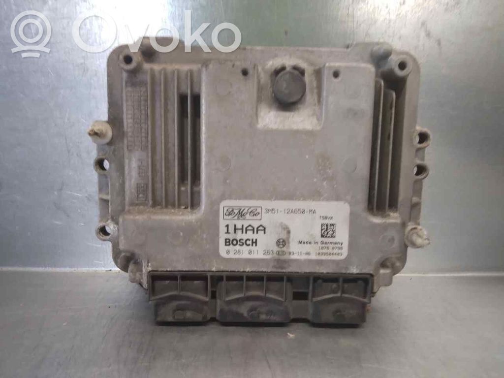 Unidad de control/módulo del motor   3M5112A650MA,0281011263,BOSCH
