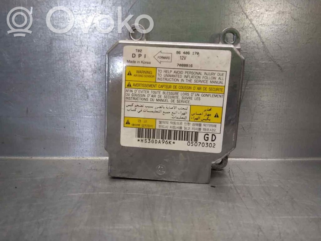 Daewoo Kalos Airbag control unit/module 