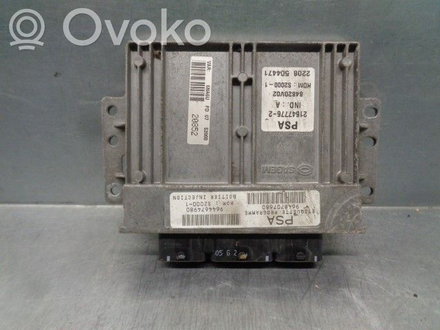 Engine control unit/module   9648707680,9644674980