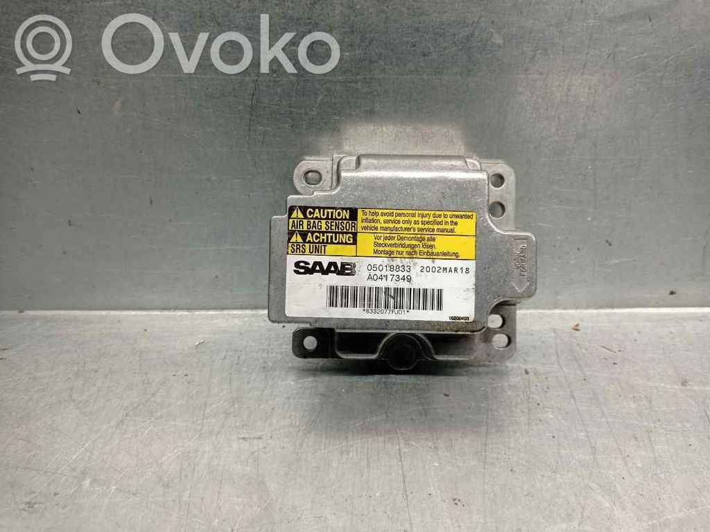 Saab 9-3 Ver1 Centralina/modulo airbag 