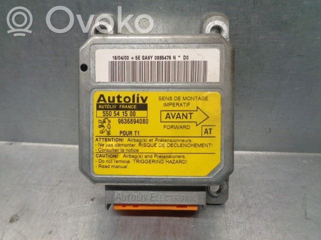 Peugeot 206 Airbag control unit/module 