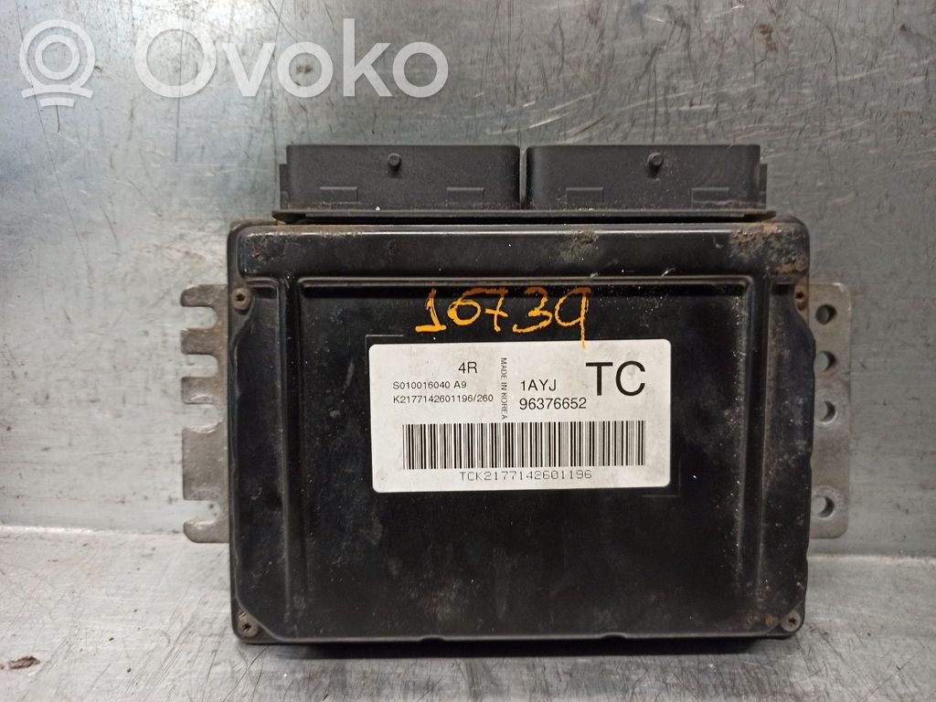 Chevrolet Aveo Engine control unit/module 