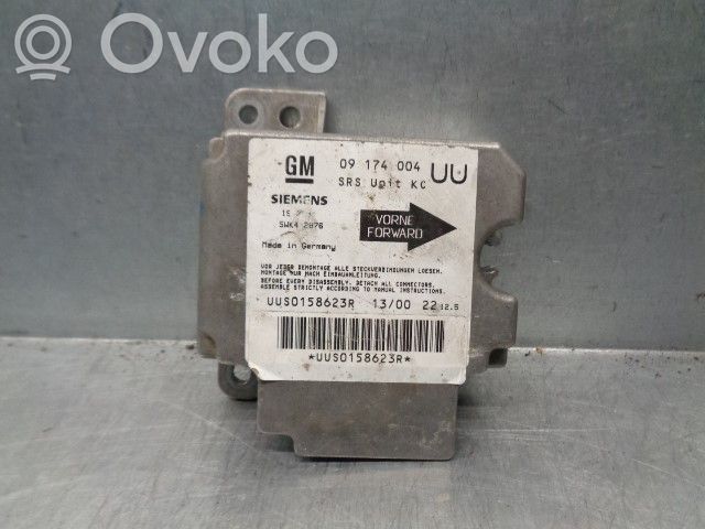 Opel Astra G Unitate/modul de comandă airbaguri 