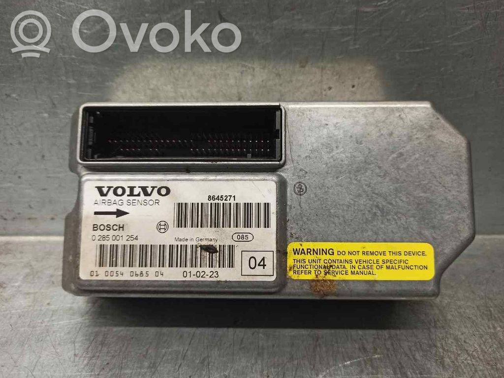 Turvatyynyn ohjainlaite/moduuli   8645271,0285001254,BOSCH