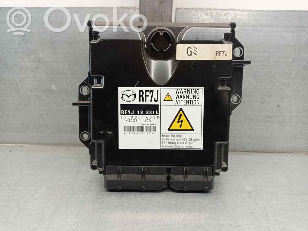 Unidad de control/módulo del motor   2758006580,RF7J18881L