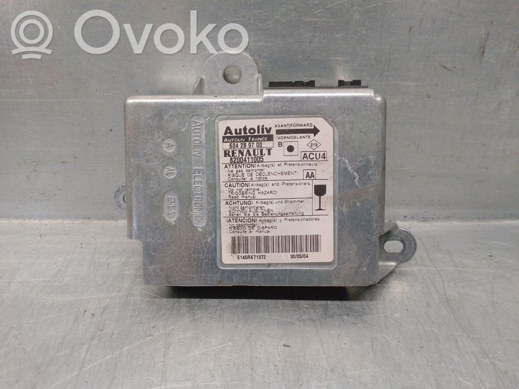 Renault Megane II Airbag control unit/module 