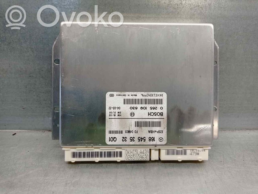 Unidad de control/módulo del ABS   1685453532,0265109630,BOSCH