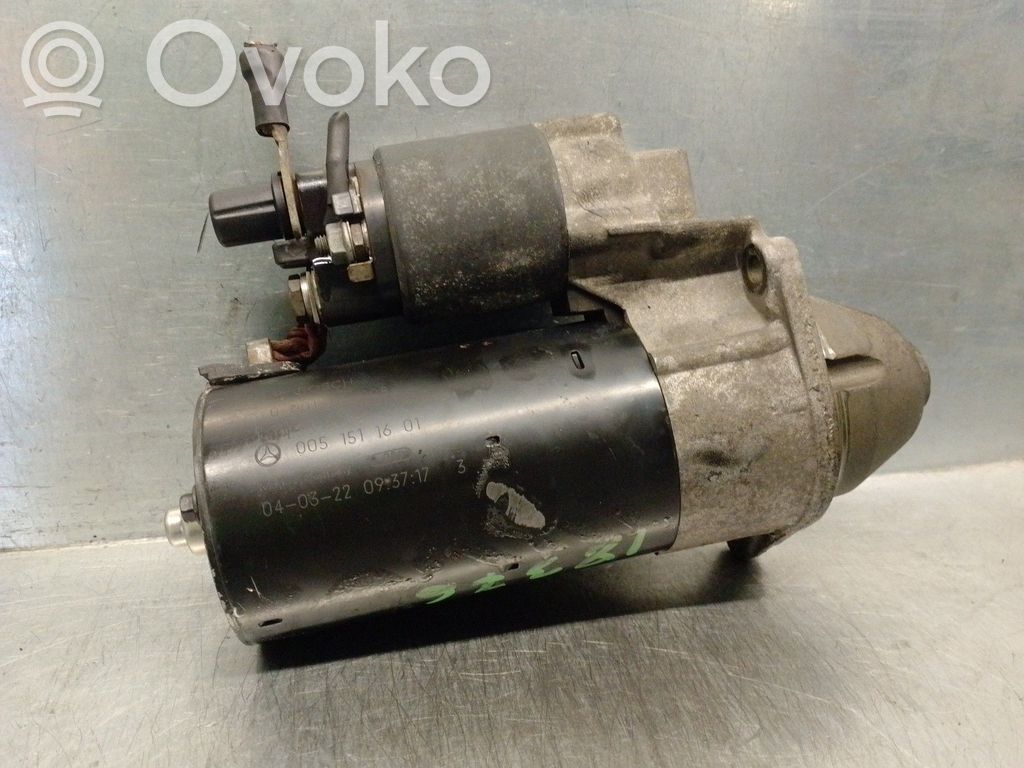 Mercedes-Benz A W168 Electromotor
