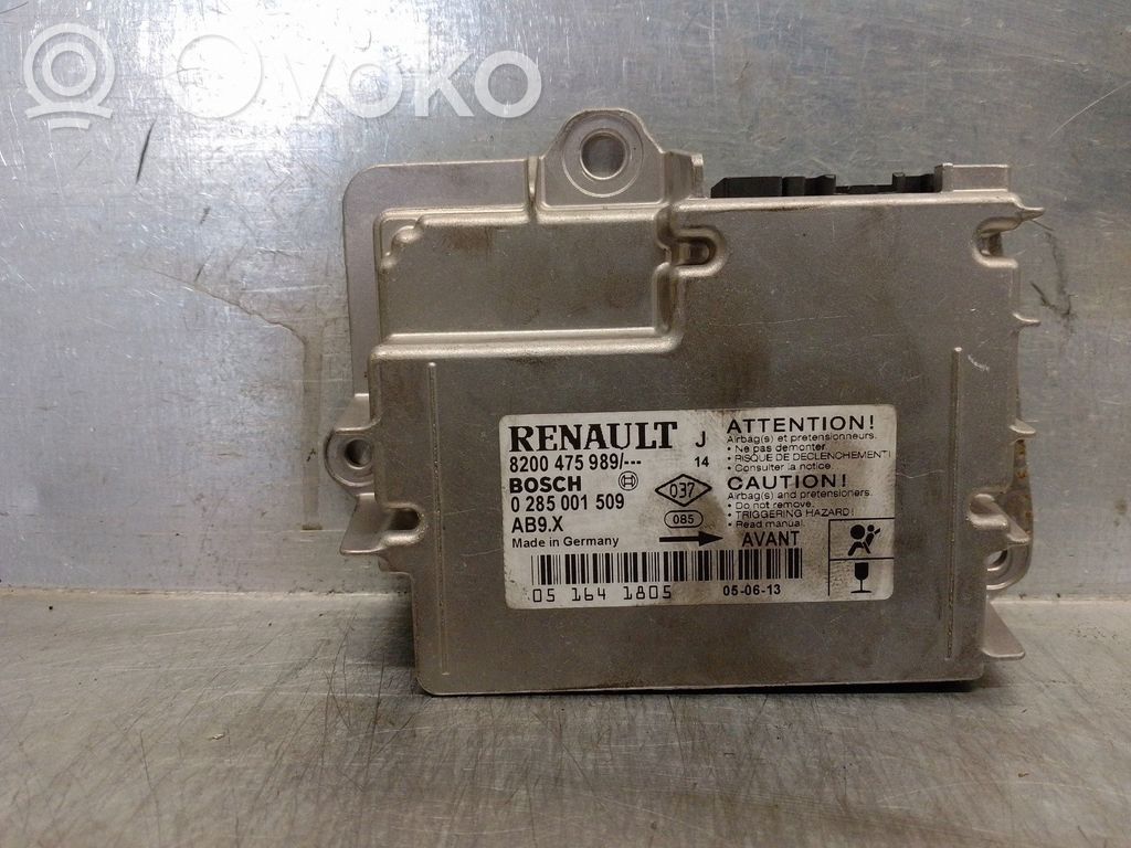 Renault Modus Airbag control unit/module 