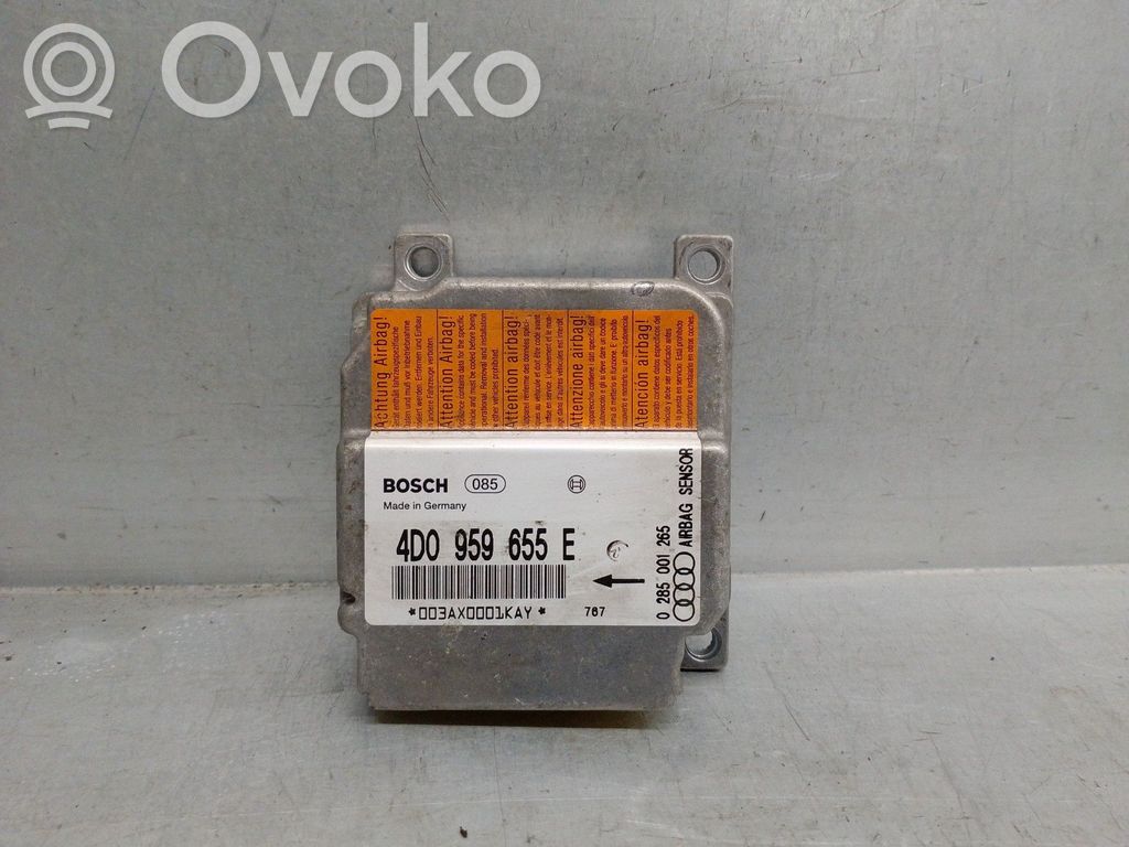 Audi A8 S8 D2 4D Airbag control unit/module 