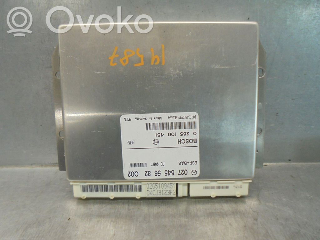 Mercedes-Benz E W210 Unitate/modul control ABS 